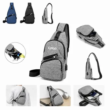 Waterproof Crossbody Sling Bag with Adjustable Strap