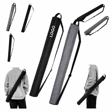 Long Sling Bag with Adjustable Strap, Cylindrical Crossbody