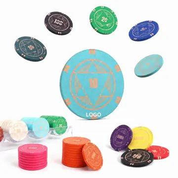 Custom Number Poker Chips for Casino & Home Games
