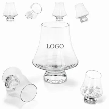 8 OZ Wide-Bowl Whiskey Tasting Glass