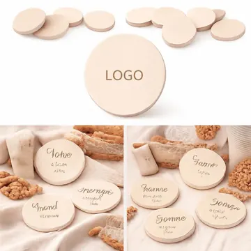 1.5 Inch Solid Wood Counting Token for Math Learning