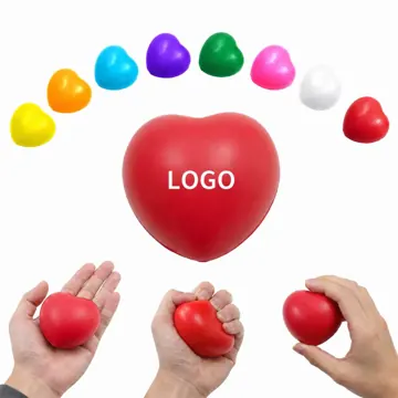 Slow Rebound Heart Stress Ball for Anxiety Relief and Hand