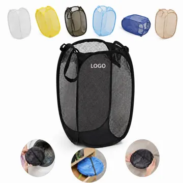 Collapsible Laundry Basket with Foldable Design