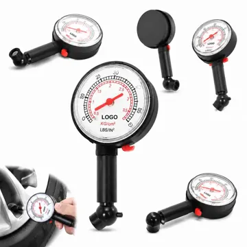 Precision Stainless Steel Tire Pressure Gauge
