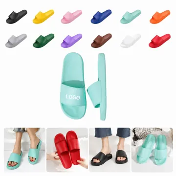 Custom PVC Digital Printed Slippers for Home Use