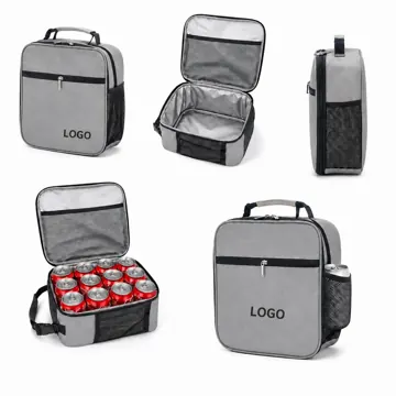 Insulated Oxford Lunch Bag with Thermal Lining