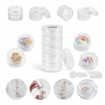 5-Layer Rotating Clear Jewelry Storage Box Organizer