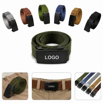 Heavy-Duty Nylon Tactical Belt with Metal Buckle