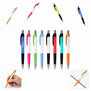 Smooth Click Ballpoint Pen with Comfort Grip for Everyday