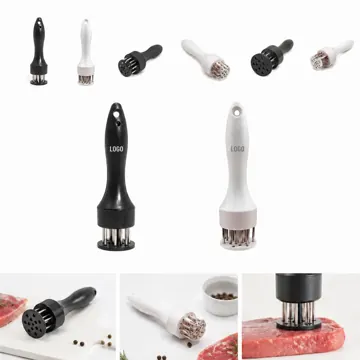 Stainless Steel Meat Tenderizer with Sharp Needles