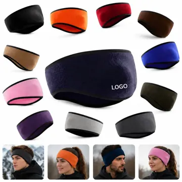 Fleece Ear Warmer Headband for Cold Weather Running
