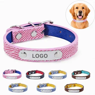 Adjustable PVC Color-Block Pet Collar with Custom Logo