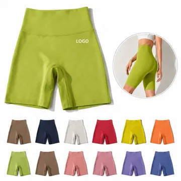 High-Waist Quick-Dry Sculpt Fitness Shorts with Tummy
