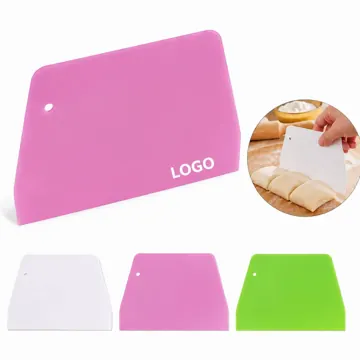 Stainless Steel Trapezoid Dough Scraper & Bread Cutter