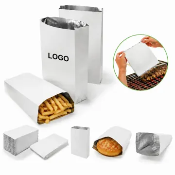 Aluminum Foil Insulated Paper Bag for Hot Food Takeout
