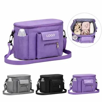 Baby Stroller Bag Organizer with Multiple Compartments