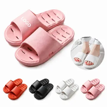 Quick-Dry Shower Sandals with Drainage Holes for Wet Areas