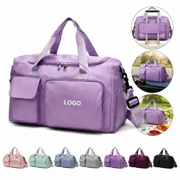 Oxford Travel & Gym Bag, Water-Resistant Large Capacity