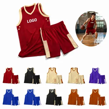 Breathable Sublimated Basketball Jersey for Kids and Adults