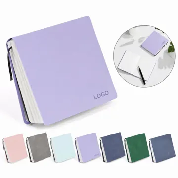 Mini PU Notebook with Pen, Portable Daily Planner