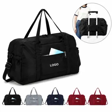 Lightweight Foldable Duffel Bag with Luggage Sleeve