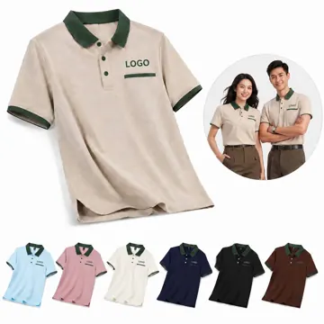 Men's Short Sleeve Polo Shirt with Pocket, Breathable