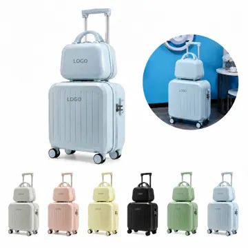 18" USB Travel Luggage Set 2-Piece with Charging Port