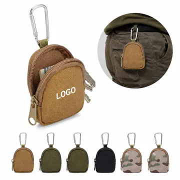 Tactical Mini Coin Purse with Multiple Compartments