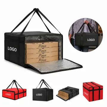 Insulated Pizza Delivery Bag with Adjustable Strap
