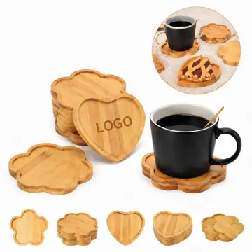 Natural Bamboo Coaster Heat Insulation Placemat for Table