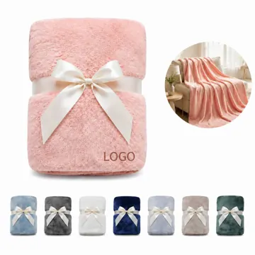 Cozy Plush Flannel Blanket for Bed, Sofa & Travel