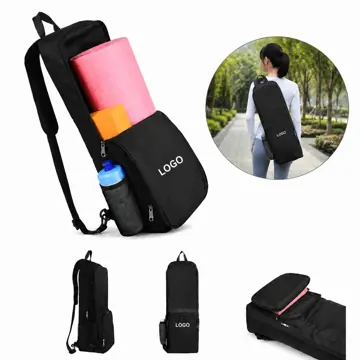 Slim Yoga Mat Carrier Bag with Adjustable Strap