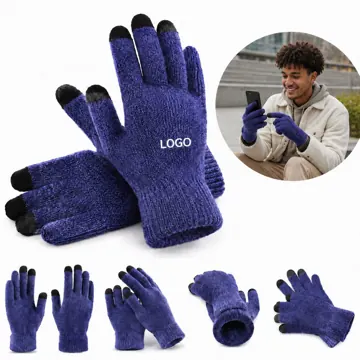 Touchscreen Winter Gloves with Non-Slip Textured Grip