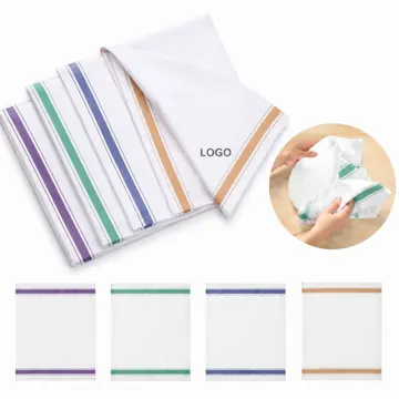 100% Cotton Absorbent Kitchen Dish Towel for Drying