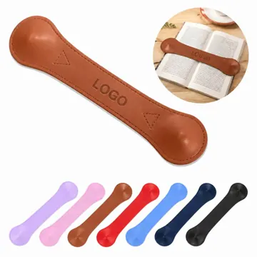 Weighted Leather Bookmark for Secure Page Holding