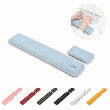 PU Leather Ergonomic Keyboard Wrist Rest with Memory Foam