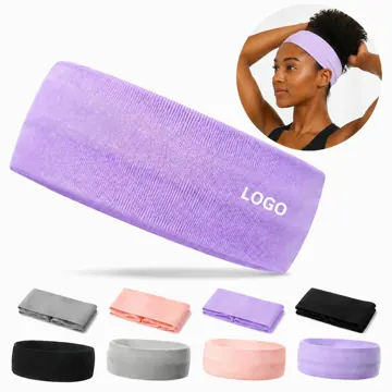 Quick-Dry Elastic Sport Headband Sweatband for Running, Gym