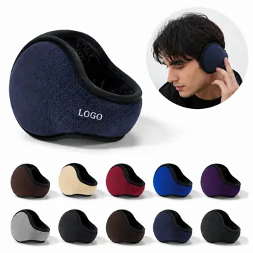 Windproof Fleece Earmuffs for Cold Weather Outdoor Wear