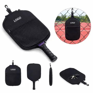Zippered Pickleball Paddle Sleeve