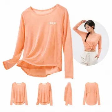 Women's Seamless Yoga Cover-Up Racerback Breathable Top