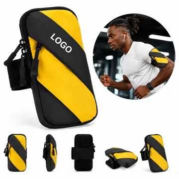 Adjustable Armband Phone Pouch for Running, Gym