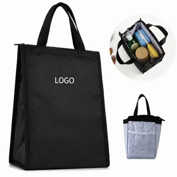 Waterproof Insulated Lunch Tote Bag, Compact Thermal Carrier