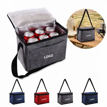 Large Capacity Foldable Insulated Cooler Bag with Durable