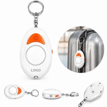 130dB Personal Safety Alarm Keychain with Pull Pin