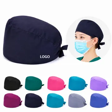 Adjustable Cotton Scrub Cap for Medical Professionals