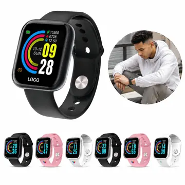 Rechargeable Fitness Smart Watch with Heart Rate & Sleep
