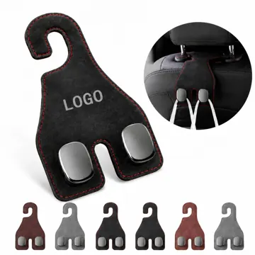 Premium Dual Seat Back Hooks for Car Headrest Storage