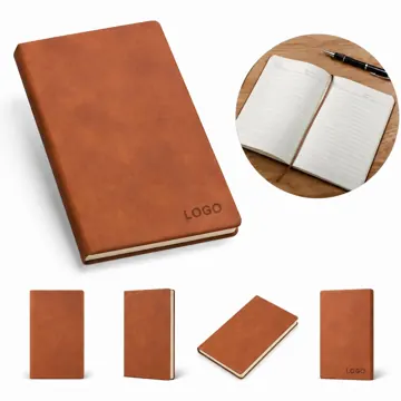 Genuine Sheepskin Leather Notebook, Refillable