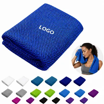 Sports Cooling Sweat Absorbent Towel for Gym Running Cycling