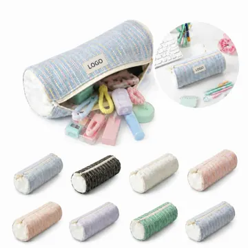 Cartoon Pencil Case with Multiple Compartments for School